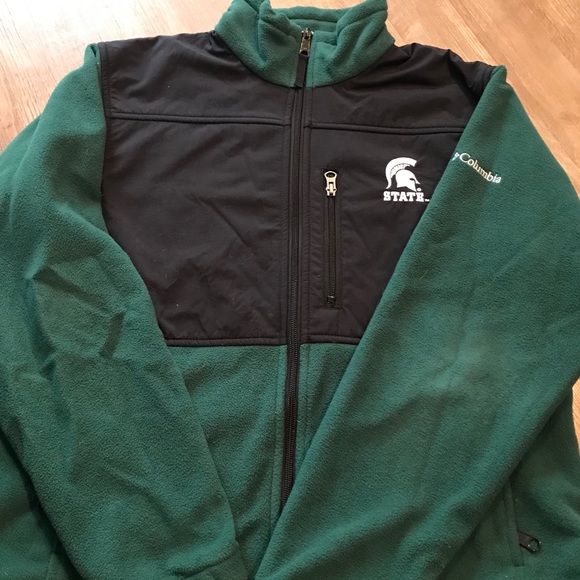 columbia michigan state jacket womens